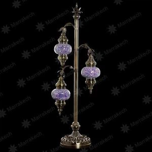 Roku darbs Marokas grīdas lampa